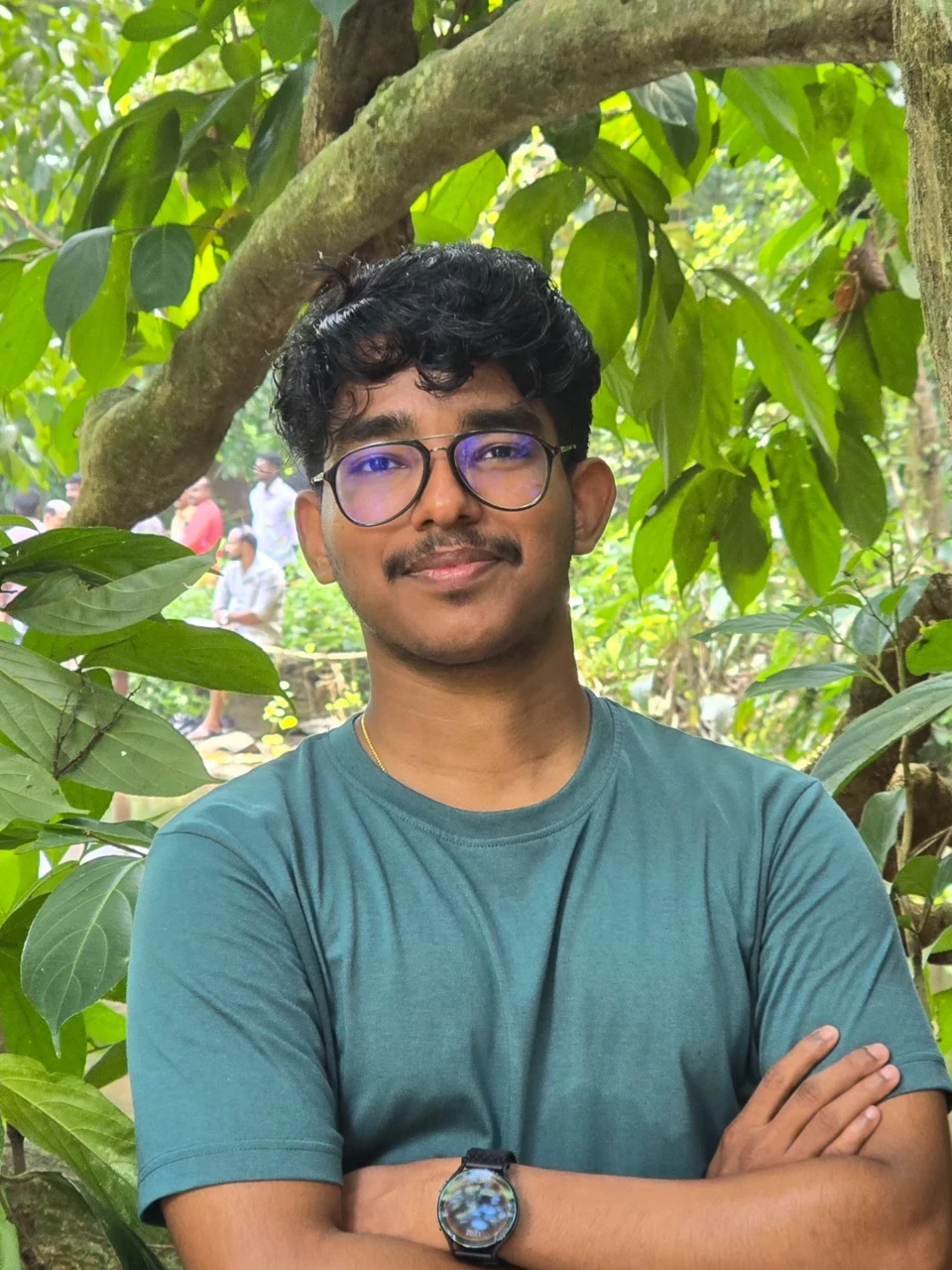 Amal Vinod K. outdoors